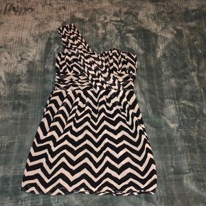 Black & White Party Dress